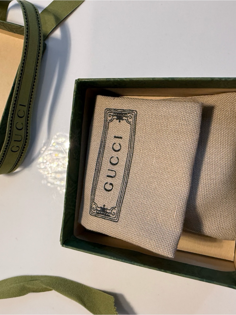 Gucci Shiny Gold Double G Open Cuff Bracelet - Picture 5 of 6